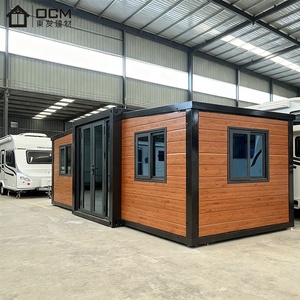 Casa Contenedor Expandible Moderna OCM de 40 pies, Villa Prefabricada de 3 Dormitorios para el Mercado Estadounidense, Casa Modular de Lujo, Cabaña de <span class=keywords><strong>Alquiler</strong></span> para Vacaciones - Product Image 1