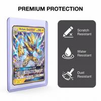 Protège-cartes rigides de qualité supérieure pour cartes standard 3x4 pouces, pour MTG, TCG, cartes sportives, stockage sûr et archivable