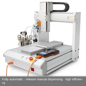 Robot dispensador de gule de escritorio de 3 ejes completamente automático silicona/resina epoxi AB/máquina dispensadora de pegamento UV - Product Image 6