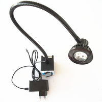 3W 220v Aimant Réglable Bras Flexible Tuyau Led Machine Lampe