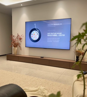 Console TV et bibliothèque en bois massif moderne avec design éco-responsable pour le mobilier de salon