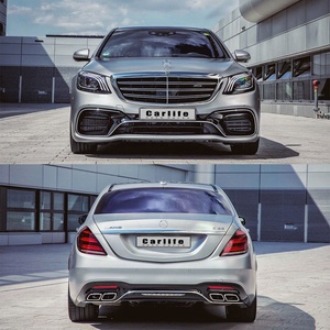 รถสำหรับ <span class=keywords><strong>Mercedes</strong></span> Benz S Class W222 2014 <span class=keywords><strong>2015</strong></span> 2016 2017 2018 2019 2020ปี Facelift S63รุ่นกันชนตะแกรง - Product Image 1