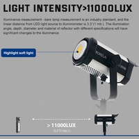 ZSYB High CRI Boîtier en aluminium Dimmable 300 watts 2700-6500K Led Caméra vidéo Phototgrpahic Éclairage
