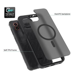 Étui de téléphone portable translucide de luxe avec anneau magnétique, sensation de peau, pour <span class=keywords><strong>Samsung</strong></span> Galaxy <span class=keywords><strong>Xcover</strong></span> 7 Pro, coque de téléphone personnalisée - Product Image 6