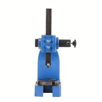 Mini presse manuelle, petit outil de poinçonnage, presse à arbre manuelle en fonte avec bras de levier réglable et volant