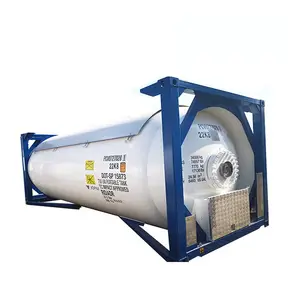 Low Price T50 LPG/Liquid Ammonia Tank Container With Sun Visor For Sale