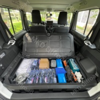 Caja de Almacenamiento Trasera para Suzuki Jimny JC74 de 5 Puertas, Caja de Herramientas Resistente para Todoterreno MKD, Instalación No Destructiva