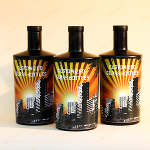 Nhà máy tùy chỉnh thiết kế mới chai thủy tinh cho Vodka, whisky và khác nhau khác tinh thần - Product Image 4