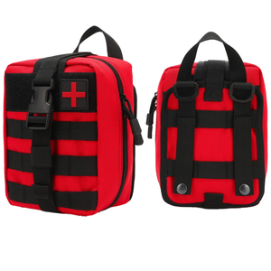 Bolsa Táctica Molle para Emergencias Médicas, Bolsa de Primeros Auxilios Desprendible, Bolsa de Rescate de Emergencia, para Viajes, Senderismo, Moda - Product Image 1