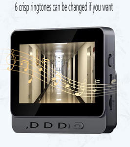 <span class=keywords><strong>Videoportero</strong></span> Inalámbrico Inteligente en Oferta, Visión Nocturna, Pantalla LCD de 640x480P, Audio Bidireccional, Sistema de Timbre para Exteriores Resistente al Agua, 70 Grados - Product Image 3