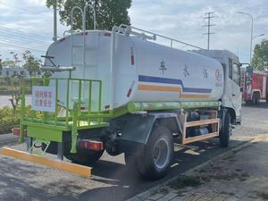 Camion de lutte contre la poussière routière 4X2, camion-citerne à eau de 10000 L avec canon à brouillard - Product Image 2
