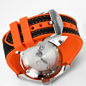 Montre de plongée à phases lunaires, montre mécanique automatique, acier inoxydable, lunette en céramique, verre saphir, logo personnalisé, vente en gros - Product Image 6