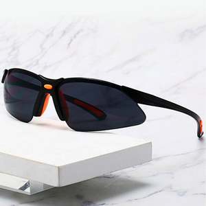 Lunettes de soleil de cyclisme coupe-vent de sécurité, transparentes, pour vision nocturne, pour hommes, pour sports de plein air, vente en gros - Product Image 1