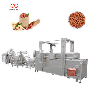 Machine à friture électrique, petite ligne de fabrication de noix de cajou et macadasia, graines de tournesol, noix moulue - Product Image 1