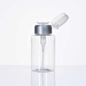 Botella de plástico transparente de alta calidad con logotipo privado, vacía, de 100 ml, 300 ml, 20 ml, para esmalte de uñas y removedor de maquillaje, con bomba dosificadora, de 150 ml - Product Image 4