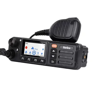 Inrico TM-7P uzun menzilli araç walkie talkie mobil radyo ile 3g/4g wifi ve çift sd kart