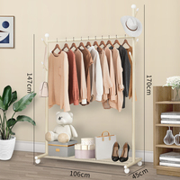Porte-manteau de vêtements, support de séchage, magasin de vêtements