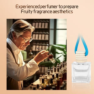 Diffuseur de parfum pour voiture en verre avec logo personnalisé, huile essentielle, longue durée, à suspendre, luxe, pour la maison, la salle de bain, évaporation naturelle, élimination des odeurs - Product Image 5