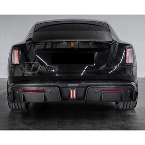 Diffuseur arrière en fibre de carbone sèche style Spectre MSY pour Rolls Royce Spectre - Product Image 2