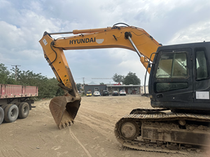 Excavatrice sur chenilles d'occasion de marque Hyundai de construction 150LC-7 pour Offre Spéciale/215LC-7 210LC-7 305LC-7 en stock - Product Image 5