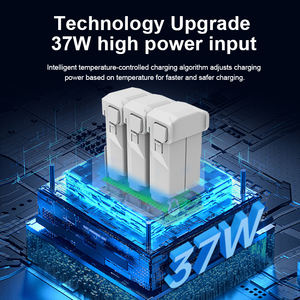 Hub de charge certifié LKTOP CE <span class=keywords><strong>FCC</strong></span> RoHS 37W pour <span class=keywords><strong>DJI</strong></span> <span class=keywords><strong>Mini</strong></span> 4 <span class=keywords><strong>Pro</strong></span>/<span class=keywords><strong>Mini</strong></span> <span class=keywords><strong>3</strong></span> 100-240V Gestion intelligente de la charge Protection contre les surcharges - Product Image 3