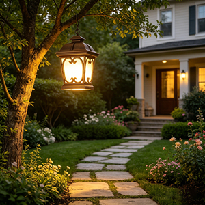 Customized Retro Garden Courtyard Straight <b>Pole</b> Aluminum Pedestrian Area Electric IP65 AC LED Landscape <b>Lighting</b> - Product Image 6