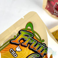 Herbruikbare, voedselveilige fruitgummi snoepjes kauwgom zakjes, op maat bedrukt, staande zakjes voor natuurlijke zoete snacks, verpakkingen voor Europa