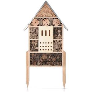 ไม้แมลงขนาดใหญ่พิเศษโรงแรมบั๊กผึ้งผีเสื้อเต่าทองที่อยู่อาศัยการออกแบบหลายห้องดึงดูดแมลงที่เป็นประโยชน์สำหรับสวน - Product Image 3