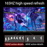 27" Monitor 2K 165Hz 144HZ Gaming Monitors Computer 1ms Free-sync Nano IPS Panel Desktop LCD Display DP