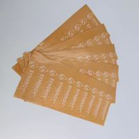 Étiquettes en vinyle transparentes brillantes autocollants imperméables clairs pour la marque de bouteille cosmétique de vin de bougie de parfum