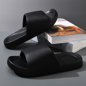 Sandales à enfiler en EVA rose, semelle épaisse, antidérapantes, pour l'intérieur et l'extérieur, plage, femmes, hommes, été, pointures 36-45 - Product Image 3