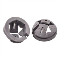 Connecteurs de serrage de câble électriques gris en plastique 1/2 \ "connecteur de boucle de fixation de fil gainé de PVC non métallique