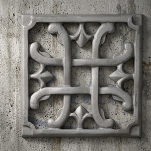 Balaji Metals BM-276 Piezas de Repuesto para Puerta de Jardín de Hierro Fundido de Alta Resistencia, Color Gris, Acabado Pulido Liso, Fácil de Montar - Product Image 1
