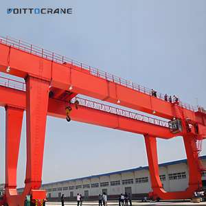 20 tonnes 30 tonnes 50 tonnes double poutre crochet <span class=keywords><strong>portique</strong></span> grue utilisation extérieure - Product Image 2