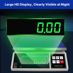3kg 테이블 저울 디지털 테이블 탑 저울 선택적 RS232 포함 - Product Image 5