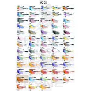 Lunettes de soleil de sport unisexes multicolores populaires, vente en gros, lunettes de soleil de luxe de haute qualité pour hommes et femmes, UV400, avec logo - Product Image 2