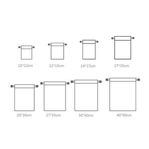 Yeniden keten İpli çanta kumaşı saklama çantası için çeşitli eşyalar meyve sebze mutfak çanta üretmek büzgülü torba - Product Image 5