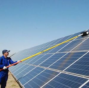 Solar Panel Cleaning Robot PV Cleaning <b>Brush</b> Machine Efficient Panel Cleaning Tool - Product Image 3