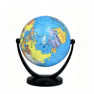 Mini Globo Terráqueo <span class=keywords><strong>de</strong></span> 10 cm, <span class=keywords><strong>Mapa</strong></span> <span class=keywords><strong>de</strong></span> PVC Azul, Base Giratoria <span class=keywords><strong>de</strong></span> ABS, Educativo, para Escritorio, en Caja <span class=keywords><strong>de</strong></span> Regalo Pequeña para Estudiantes y Niños - Product Image 3