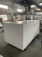 Jianguan Panneau de mousse PVC haute densité 50mm 1220*2440 Panneau Forex en PVC blanc pour couper la gravure et la stratification