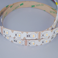 Bande LED RGBW 4 couleurs en 1, 48 LED/m, bande LED SMD colorée en forme de S pour enseignes pliables
