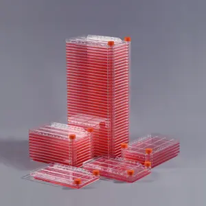 Fabriek Prijs Wegwerp Plastic Polystyreen Mobiele Cultuur Verbruiksartikelen Multi-layer Microbiële Mobiele Cultuur Systeem Fabrieken