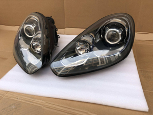 Faro Delantero de Xenón Negro para Porsche Cayenne 958.2 Turbo (2015-2017), con AFS y DRL, Conjunto de Dos Piezas - Product Image 5