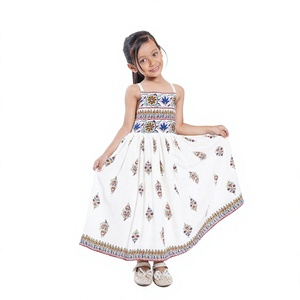 Wholesale Girls Cotton Floral Casual <b>Dress</b> Custom Logo OEM Manufacturer Kids <b>Summer</b> Sundress Factory Low MOQ Bulk Order Supply - Product Image 3