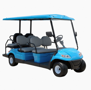 รถกอล์ฟไฟฟ้า GO New 6 ที่นั่ง พร้อมใบรับรอง CE โครงสร้างสแตนเลส แบตเตอรี่ลิเธียม มอเตอร์ 4KW ความเร็ว 24 กม./ชม. ระยะทางวิ่ง 36 หลุม ใช้เวลาชาร์จ <1 ชั่วโมง - Product Image 3