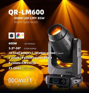 600W ไฟแอลอีดีชนิดจุดเคลื่อนไหว CMY BSW 3-in-1ลำแสง/จุด/ล้างการควบคุม DMX 3.5-50ซูม<span class=keywords><strong>10</strong></span> gobos คงที่สำหรับ - Product Image 1