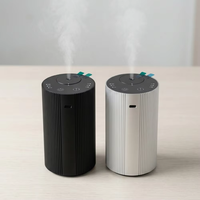 Diffuseur de parfum pour voiture en alliage d'aluminium à design vertical strié, désodorisant pour porte-gobelet, vente en gros