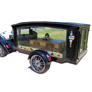 New Brand Coffin Buggy Funeral Electric Horse Vehicle Motorcycle Hearse Funeral Service Vehicle - Product Image 1