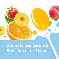 Sucette sans sucre à la vitamine C couleur et saveur naturelles ultimes de 8g pour enfants, collations saines, aventures, OEM en usine
