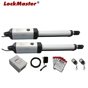 Kit de abridor de puerta <span class=keywords><strong>solar</strong></span> de doble apertura Lockmaster EKD280 de bajo consumo para puertas de granja y pastizales de 400 kg - Product Image 3